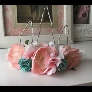 Birthday photo shoot flower crown